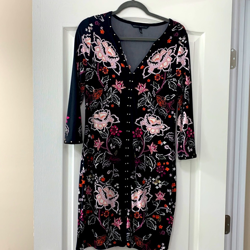 White House Black Market Jersey Knit Dress size Small